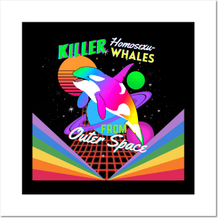 Killer Homosexu-Whales From Outer Space Posters and Art